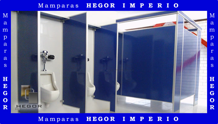 mampara sujeta al techo