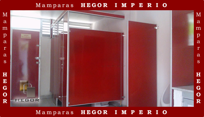 mampara sujeta a monten