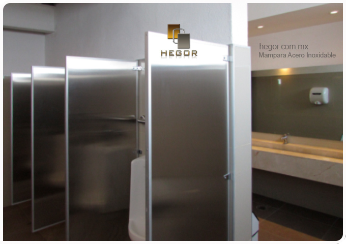 division mingitorio acero inoxidable