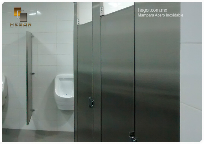 mamparas acero inoxidable cdmx