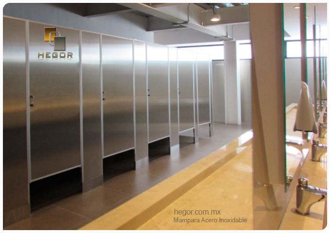 mamparas acero inoxidable puebla