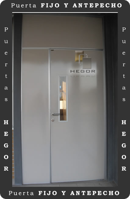 Puerta de acceso con fijo lateral puerta con fijo lateral puebla